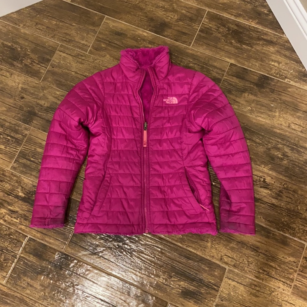 North face girls jacket M